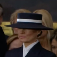 Melania Wif Hat